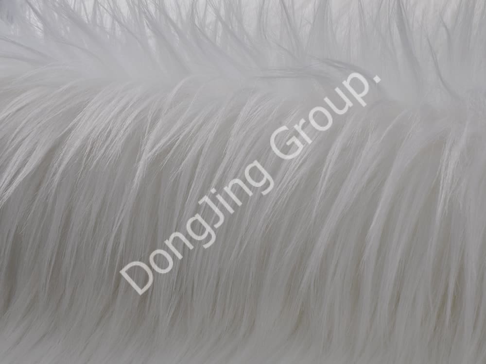 DP1103-Cuộn sáng trắng faux fur fabric