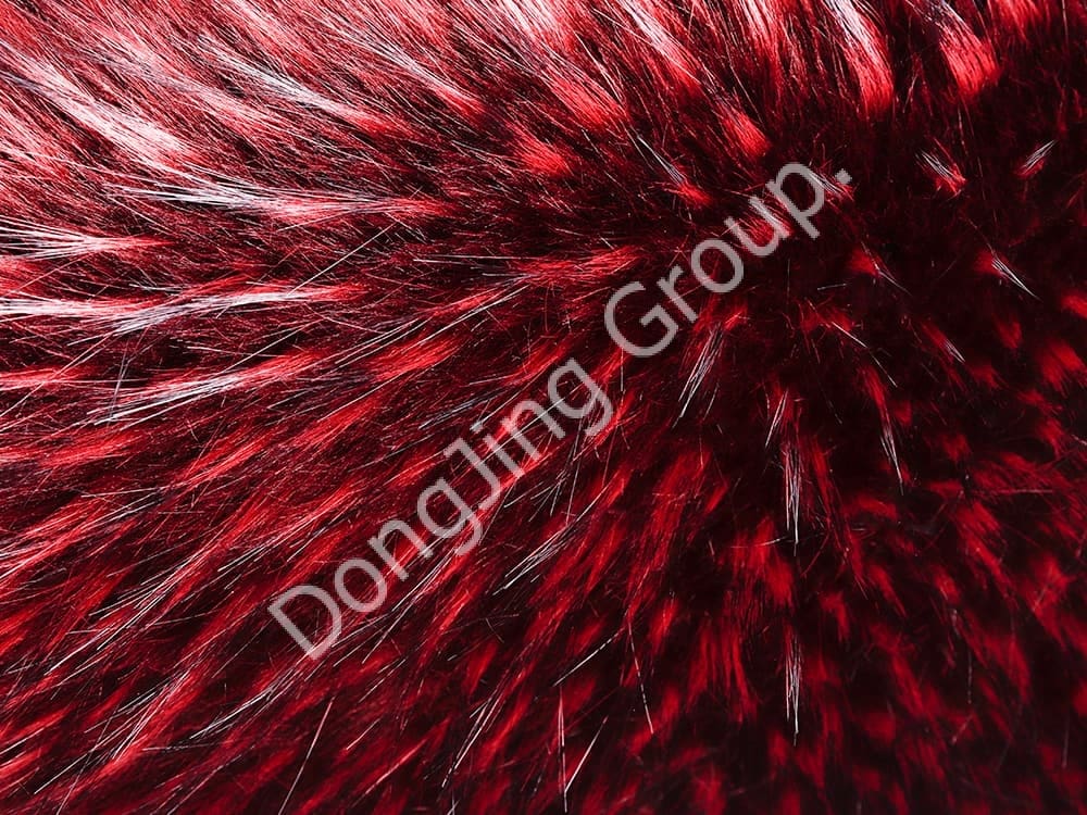 DW0578-chuột màu tím faux fur fabric