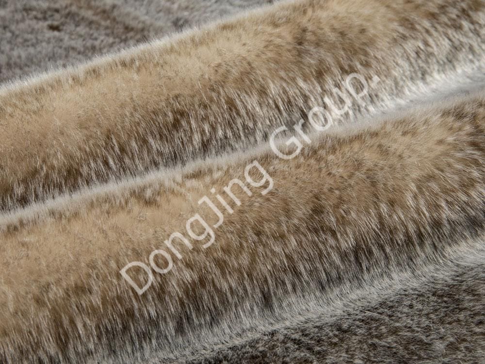 9G0304-Mẹo nhuộm màu gạo nhạt 169 lông thỏ faux fur fabric