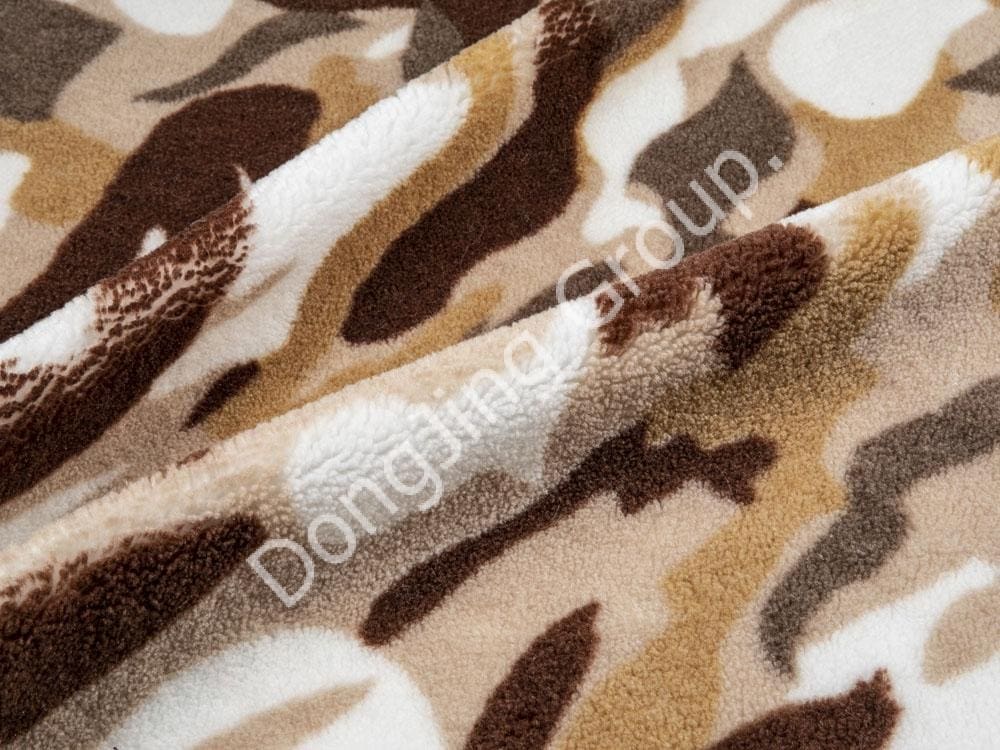 9KT0279-Stars in màn hình tròn lạc đà bốn bộ màu faux fur fabric