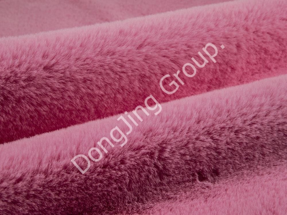 9T0122-Lông thỏ dệt kim sợi dọc faux fur fabric