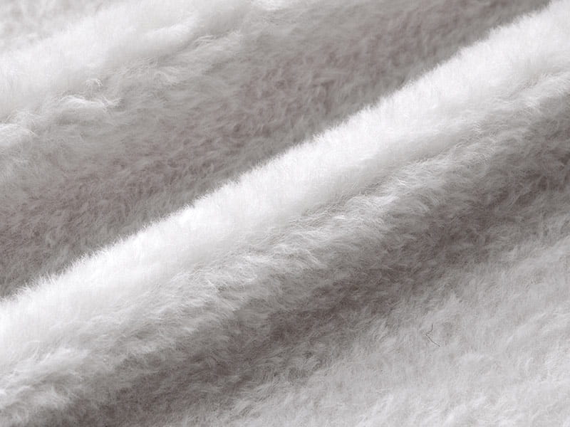 XKT0181-Toka nhỏ màu be faux fur fabric